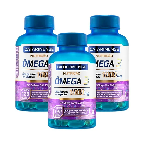 Ômega 3 Catarinense 1000 mg